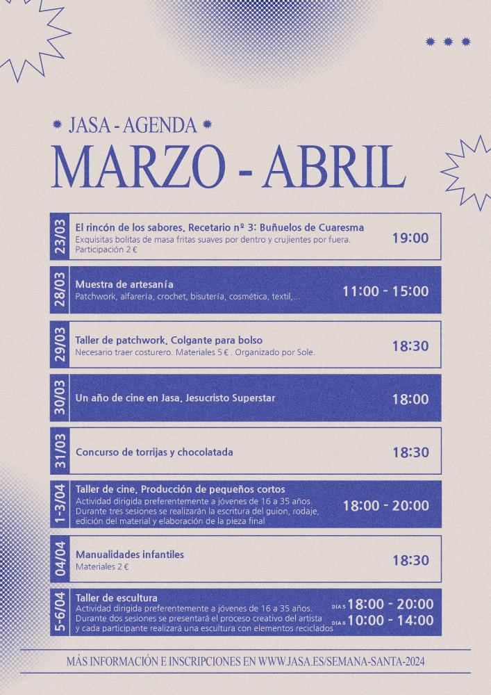 Imagen Actividades para Semana Santa