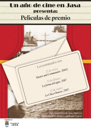 Imagen Un Año de Cine en Jasa continúa con más "Películas de Premio"