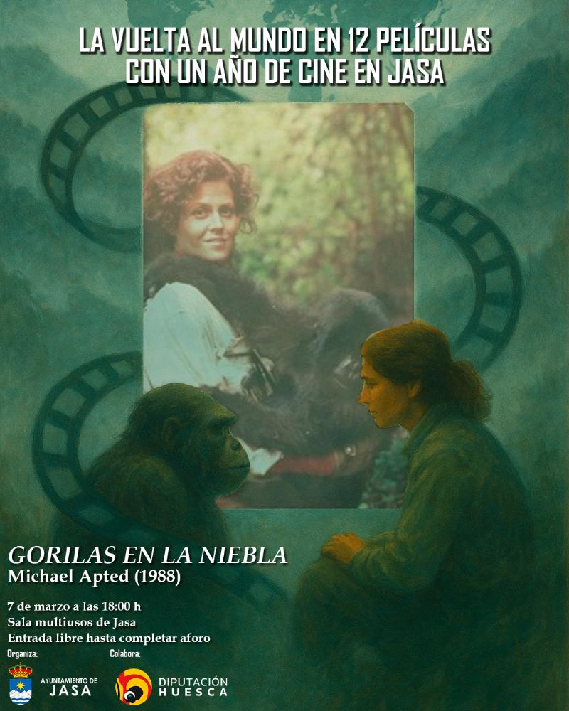 Imagen Gorilas en la niebla - Un año de cine en Jasa