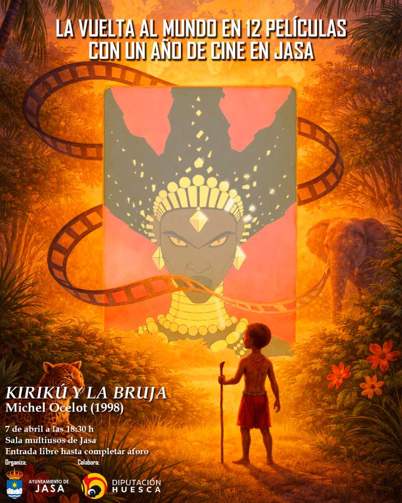 Imagen Kirikú y la bruja - Un Año de Cine en Jasa