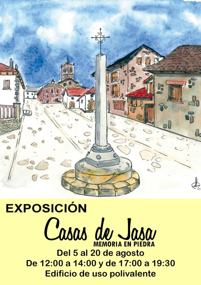 Imagen Exposición Casas de Jasa, memoria en piedra