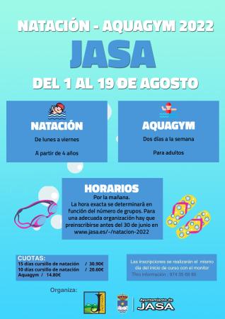 Imagen Cursillos de natación y aquagym 2022