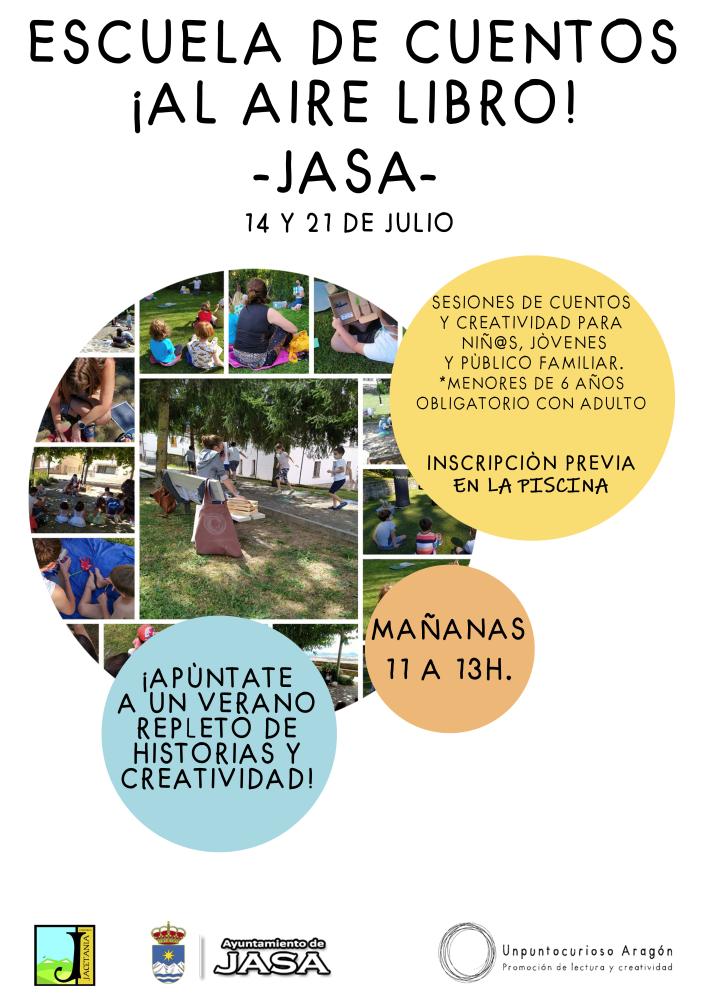 Imagen 4ª edición de LA ESCUELA DE CUENTOS ¡AL AIRE LIBRO!