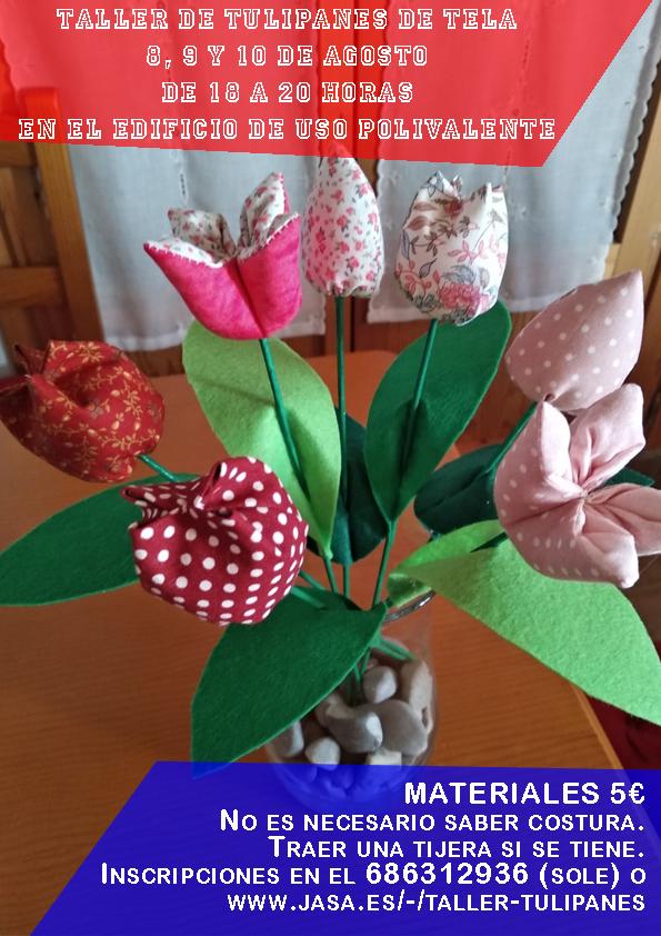 Imagen Taller de tulipanes de tela
