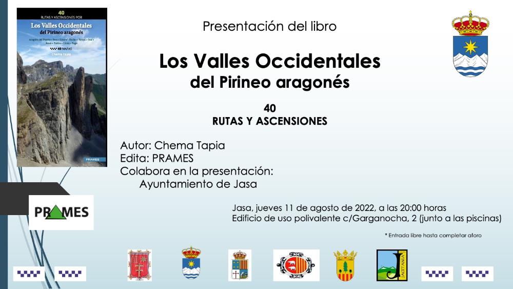 Imagen Presentación del libro 40 rutas y ascensiones por los Valles Occidentales